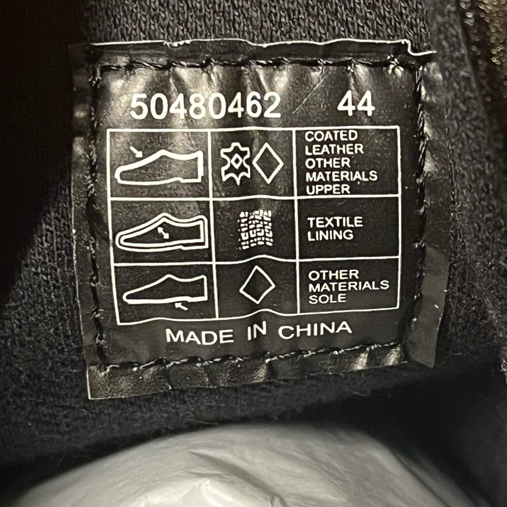 HUGO Boss Men's Cubite Runn Black Sneakers 11 - Picture 9 of 12